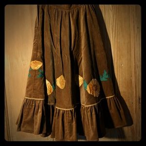 EUC Vintage Salaminder Western Skirt  XSmall